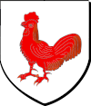 Coq héraldique