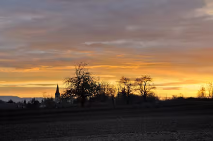 Coucher de soleil...