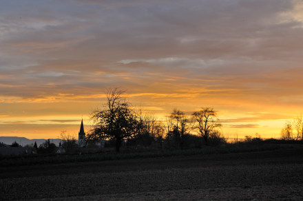 Coucher de soleil...