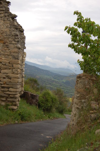 L'entrée de l'ancien château-fort.