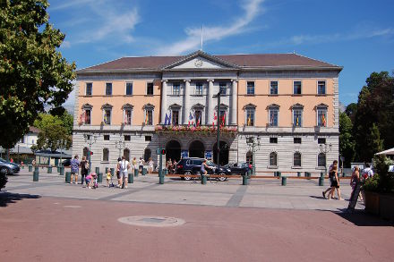 L'Hôtel de Ville d'<strong>Annecy</strong>