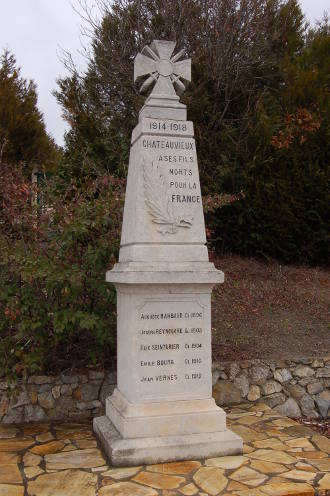 le monument aux morts...