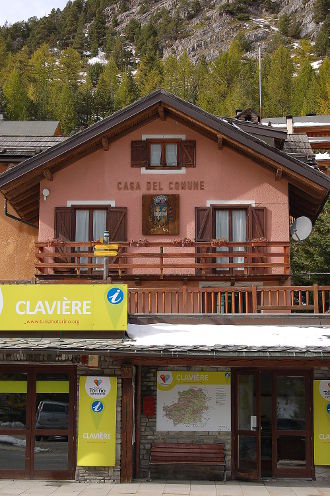 La mairie de Clavière