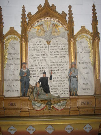 L'ancien monument aux Morts