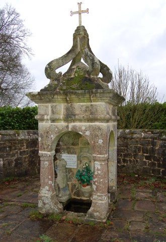 la fontaine Saint Roc'h