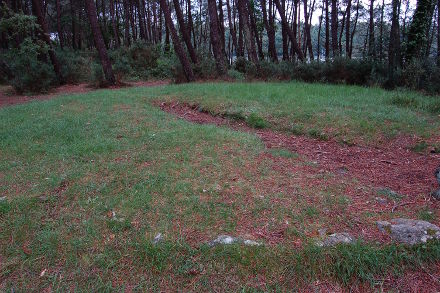 Près du tumulus de Kernourz - Kernours