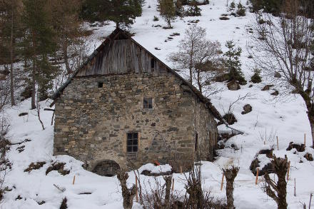 Là-haut dans la montagne...