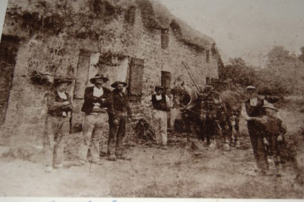 Koad ar C'hastell: le bois du château vers 1900