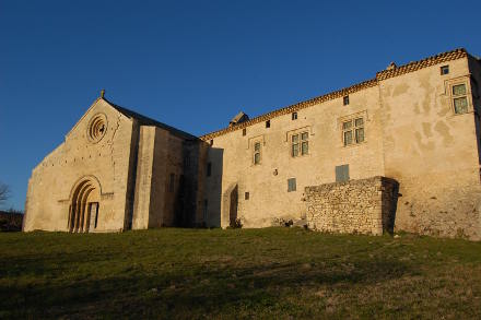 Le soleil va se coucher sur Salagon