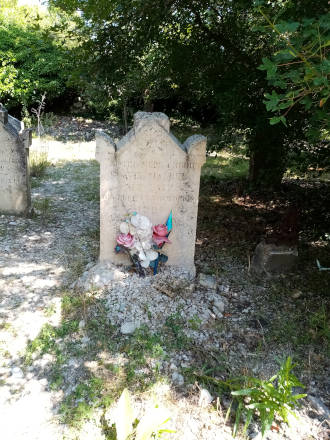 Le vieux cimetière...
