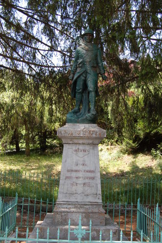 Le monument aux morts d'<strong>Orcières</strong>