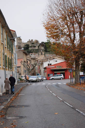 Ciel gris à Peyruis...