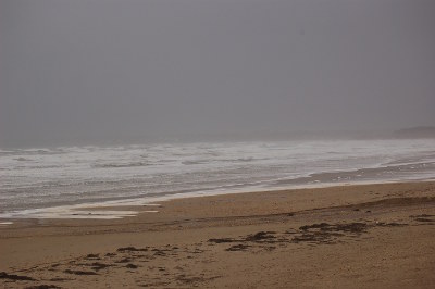 L'écume et le ciel gris...