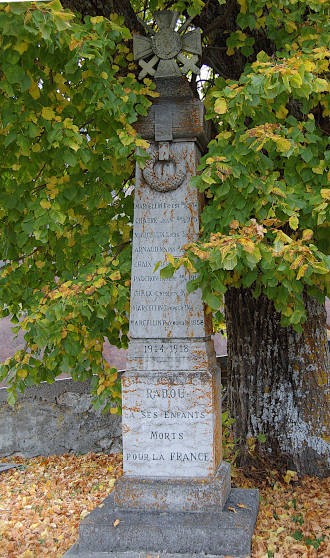 Le monument aux Morts