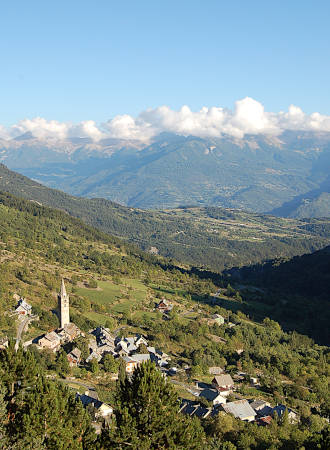 Le village de Réallon