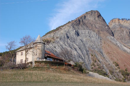 La montagne et le château...