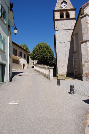 La rue de l'église...