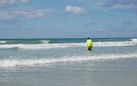 Sur la plage...