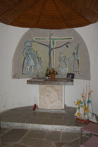 La chapelle du cimetière canadien