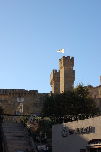 Le château de L'Empéri...