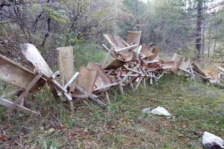 Sur le sentier <i>Land Art</i>