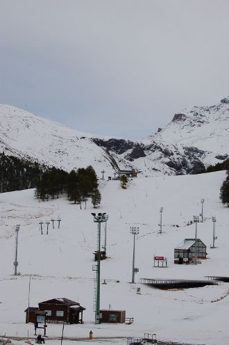 La neige était crissante...