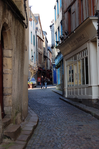 Dans les ruelles du vieux Vannes