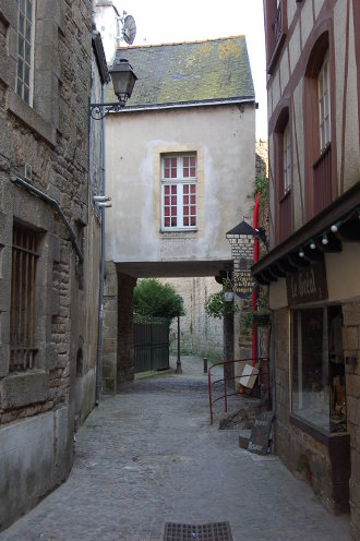 Dans les ruelles du vieux Vannes