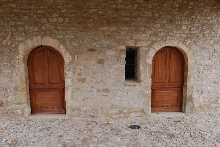 L'église St Côme et St Damien...