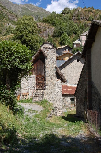 Vue du moulin